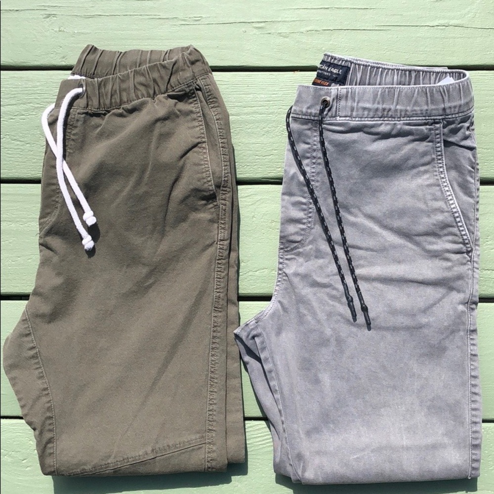 American Eagle 🦅 jogger khakis
